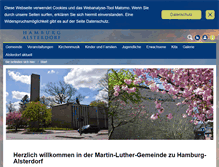 Tablet Screenshot of martin-luther-alsterbund.de